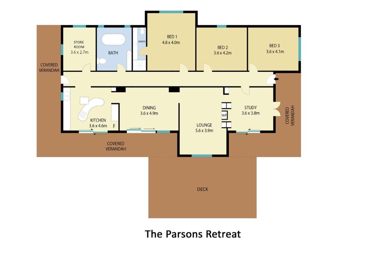 The Parsons Retreat Rothbury Exterior foto